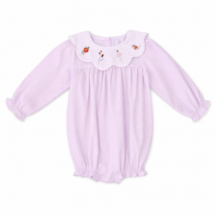 Sugarplum Fairy Smocked Bubble