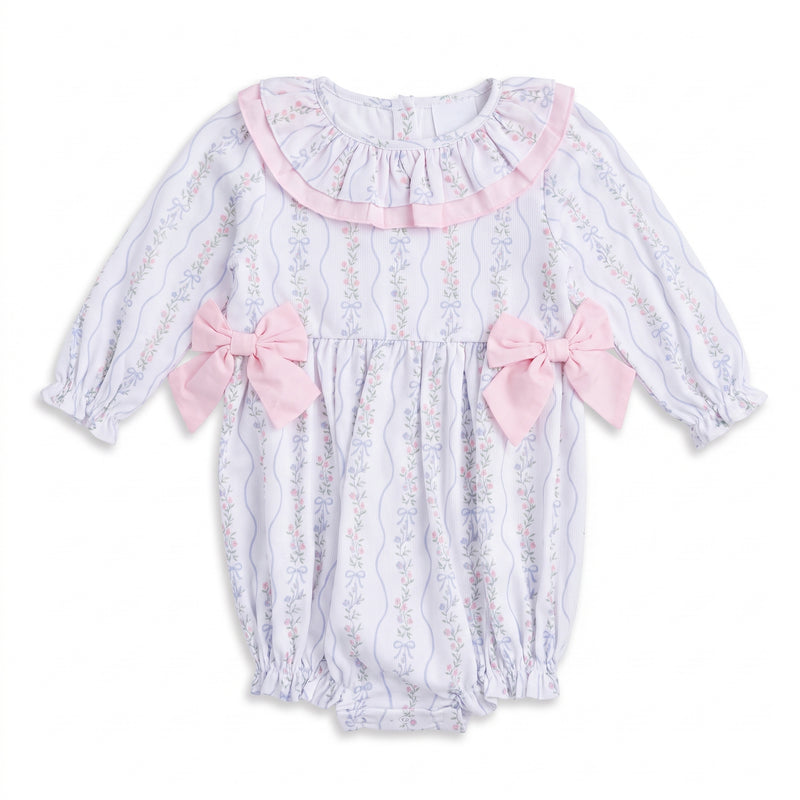 Bella Bow Heirloom Floral Bubble