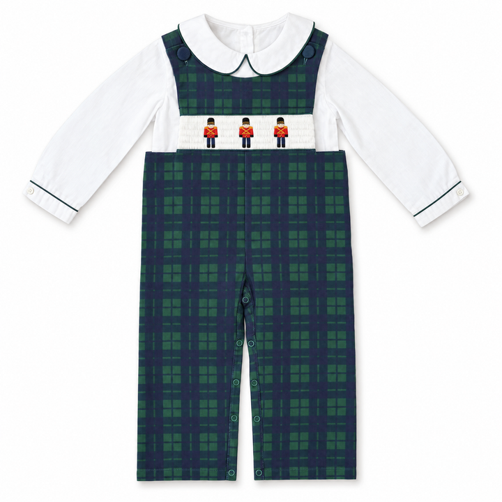 Toy Soldier Smocked Longall Set