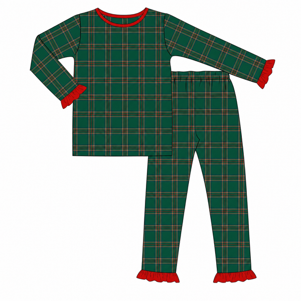 Morgan Ruffle Pajama Set