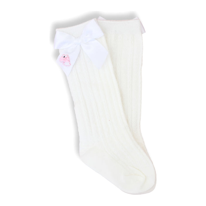 White Easter Bunny Socks