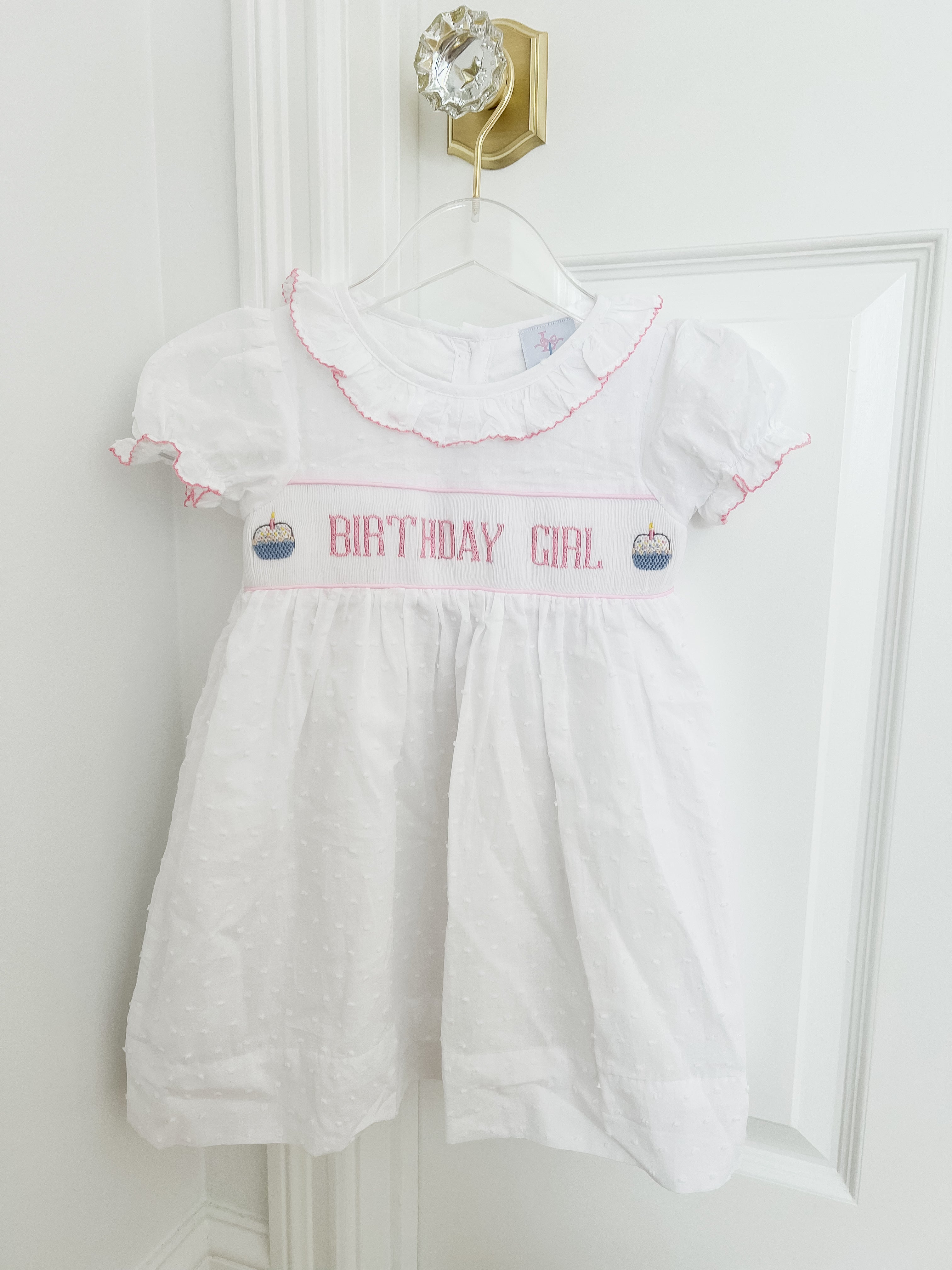 First birthday smocked dress best sale