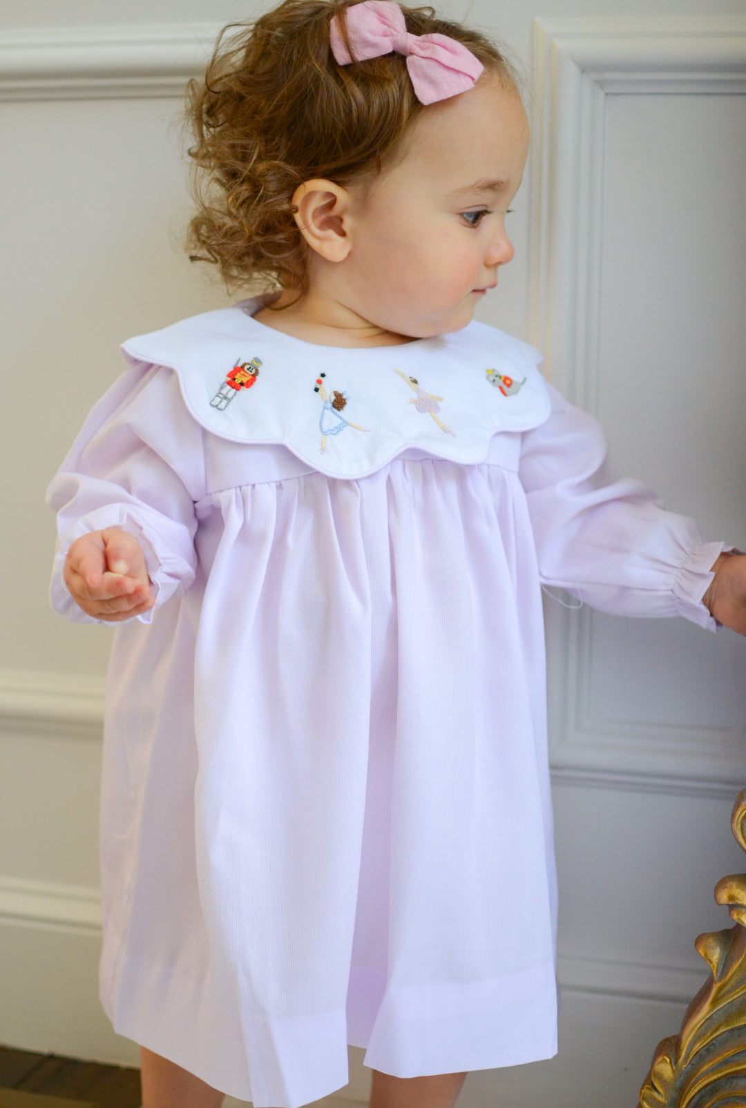 Sugarplum Fairy Smocked Dress Lillie & Lilah Sugarplum Fairy Smocked Dress Lillie & Lilah