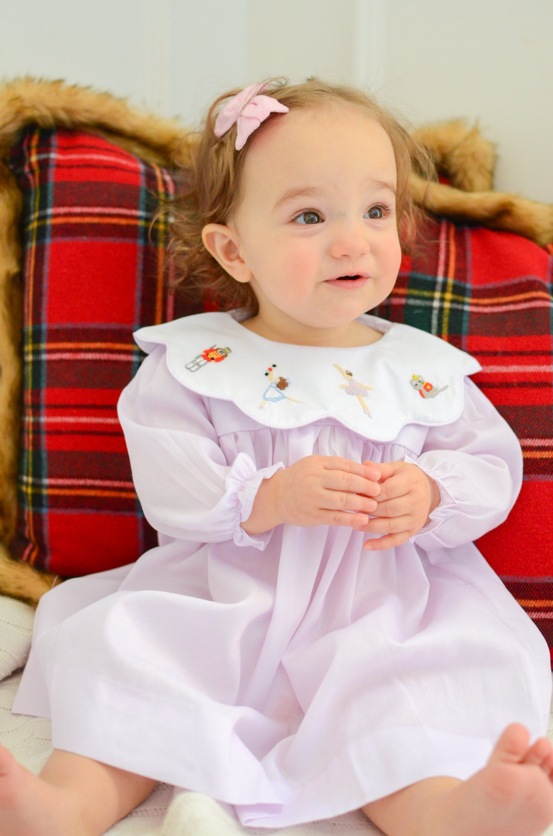 Sugarplum Fairy Smocked Dress Lillie & Lilah Sugarplum Fairy Smocked Dress Lillie & Lilah