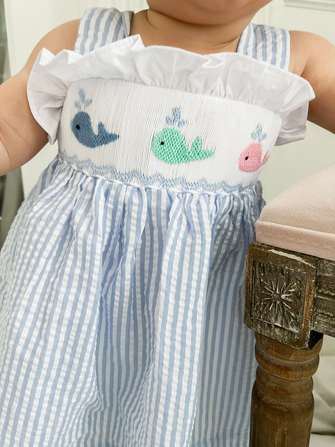 Pastel Whale Dress