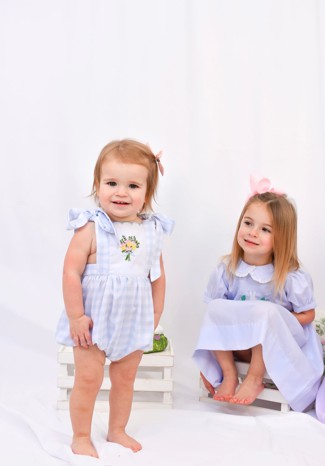 PRE-ORDER Rory Floral Smocked Bubble