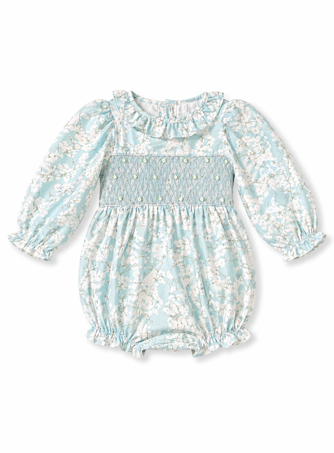 Teal Long Sleeve Bubble