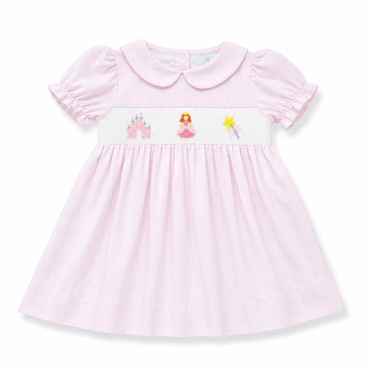 Girls Princess Smocked Dress