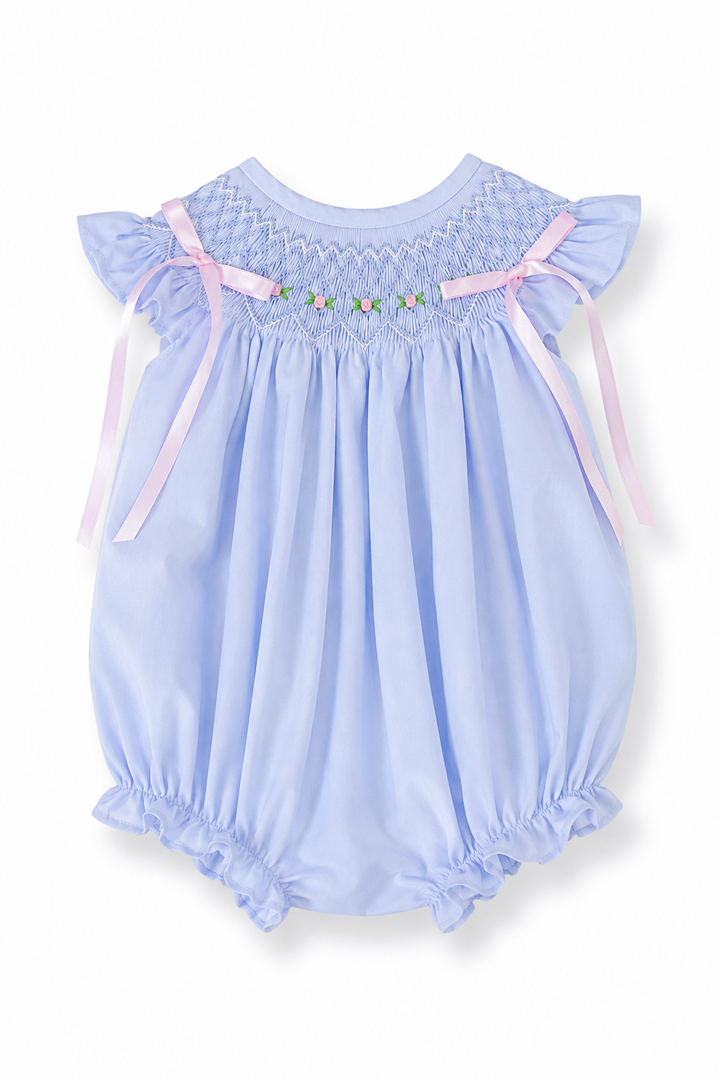 Eloise Smocked Heirloom Bubble