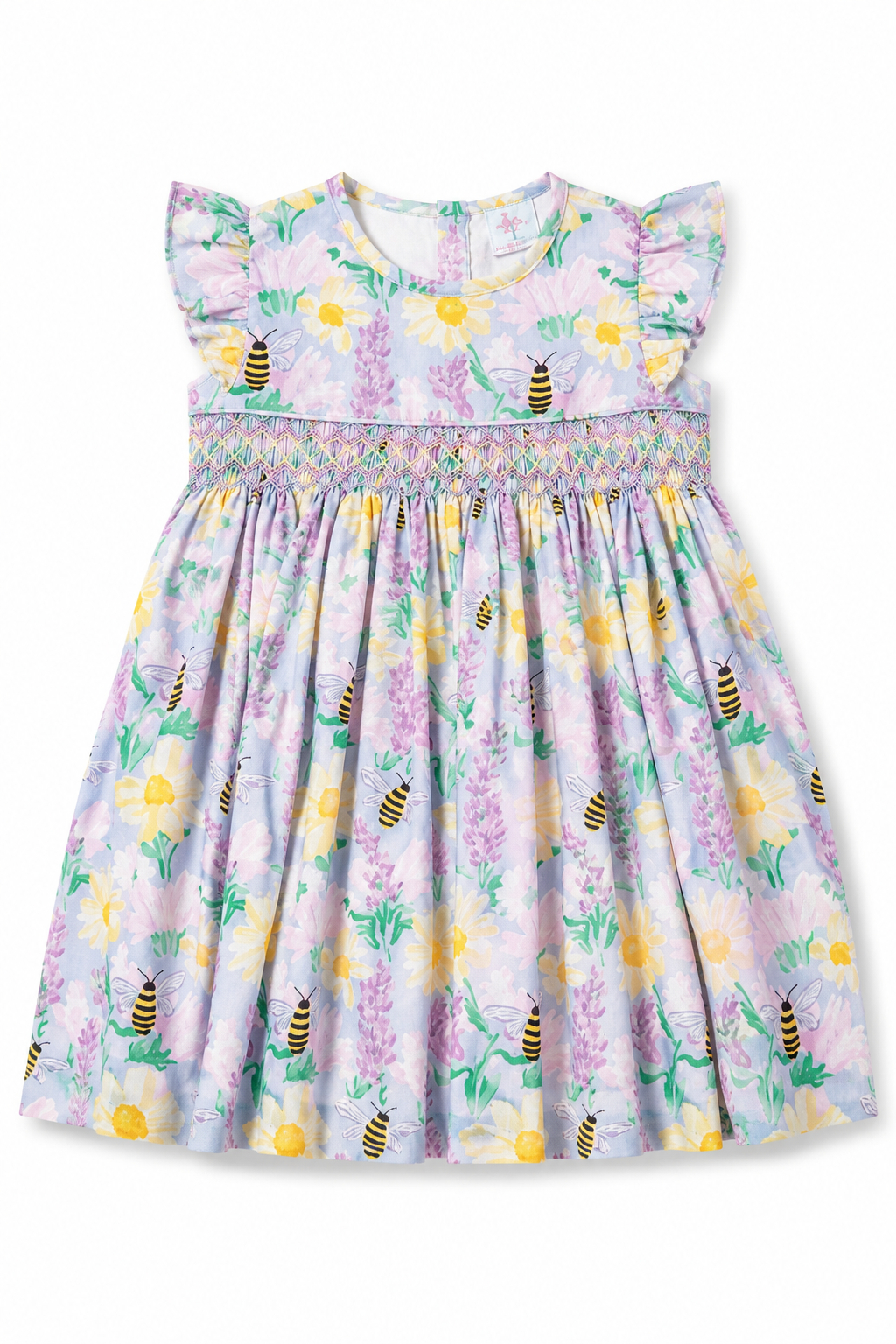 Bumble Bee Smocked Dress