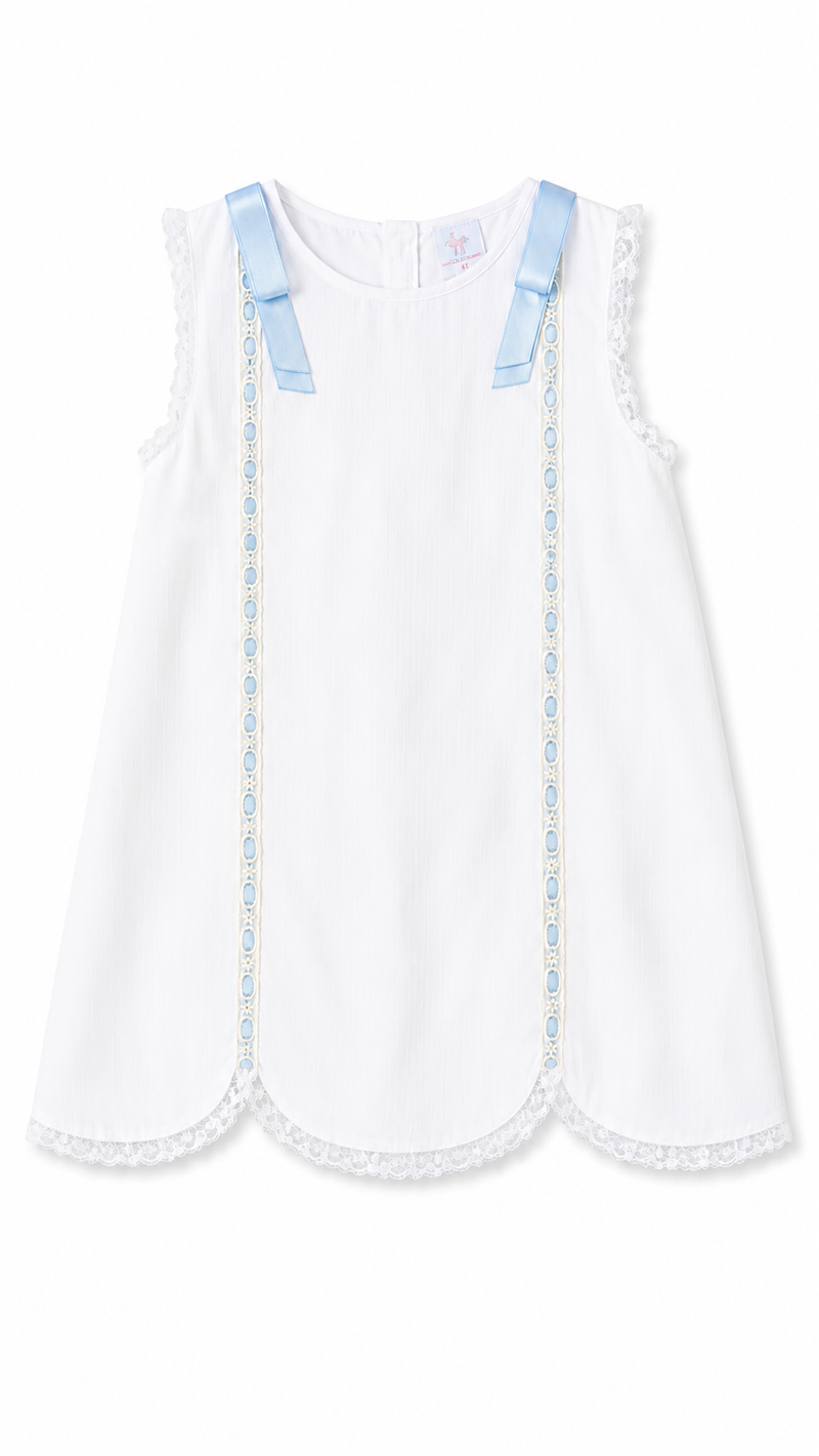 Blue Lace Heirloom Dress