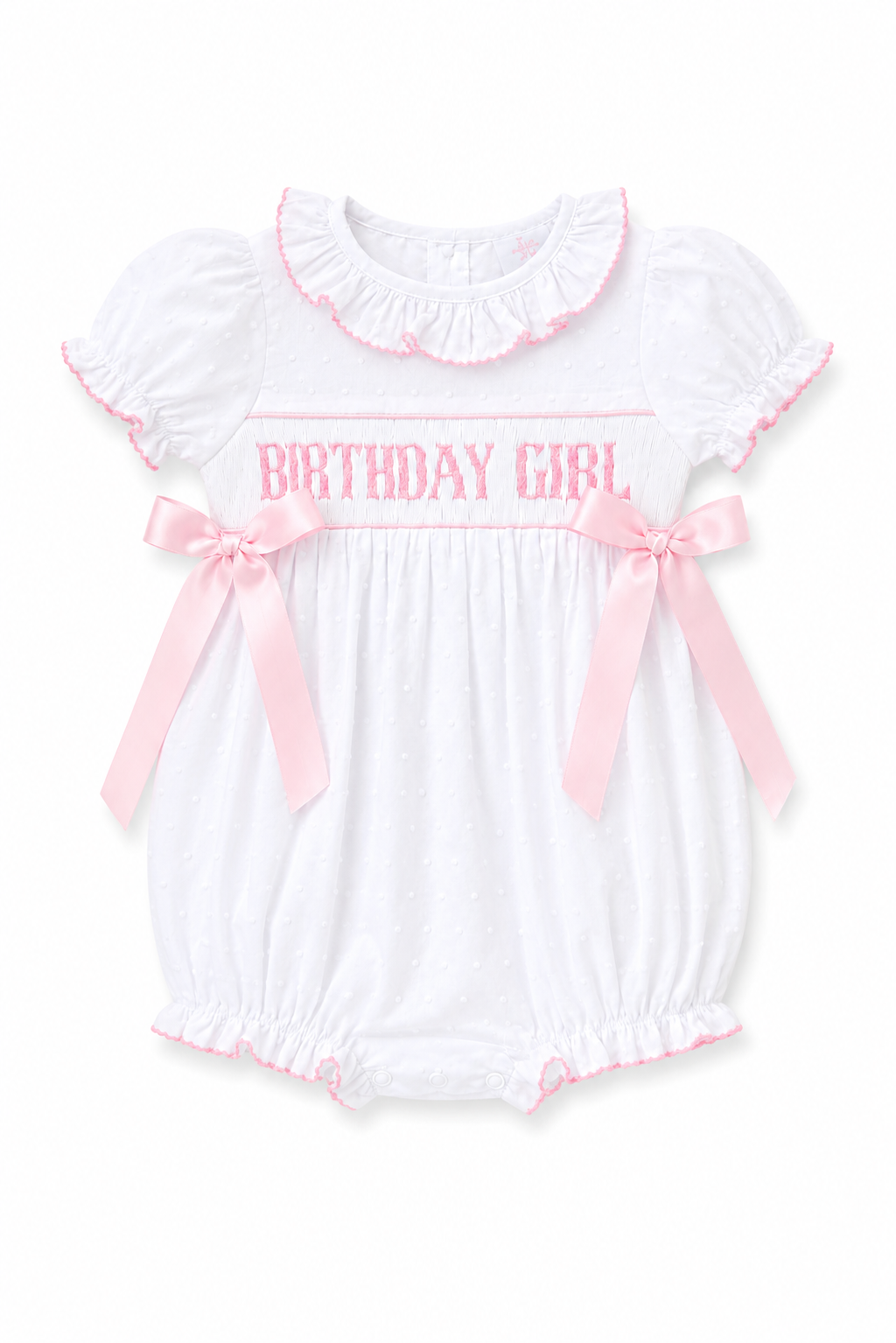 Pink Bow Birthday Dress