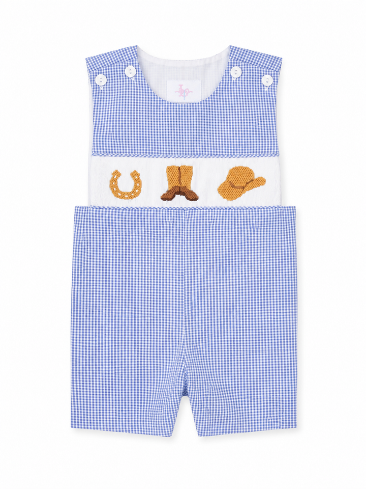 Cowboy Smocked Shortall