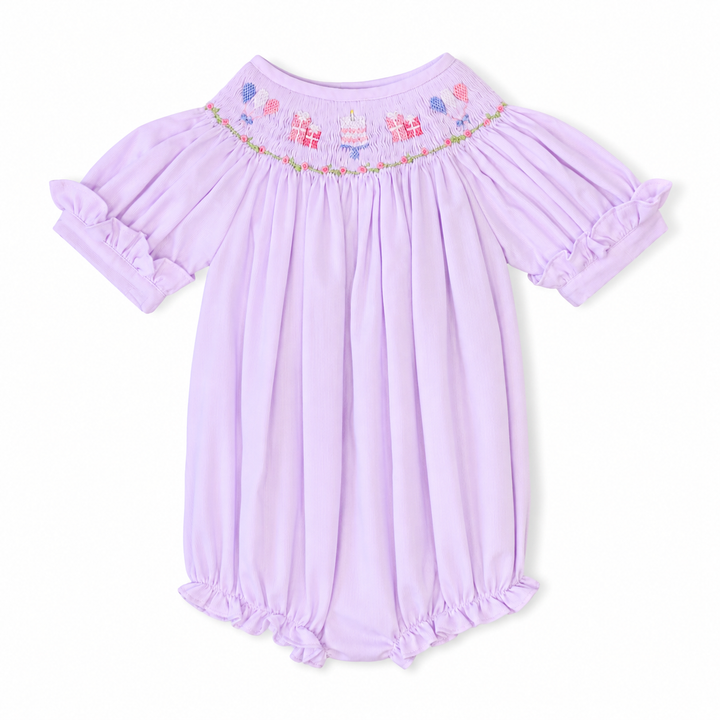 Birthday Fun Smocked Bubble
