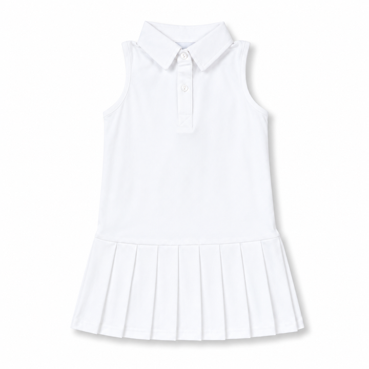 Millie Tennis Dress in White