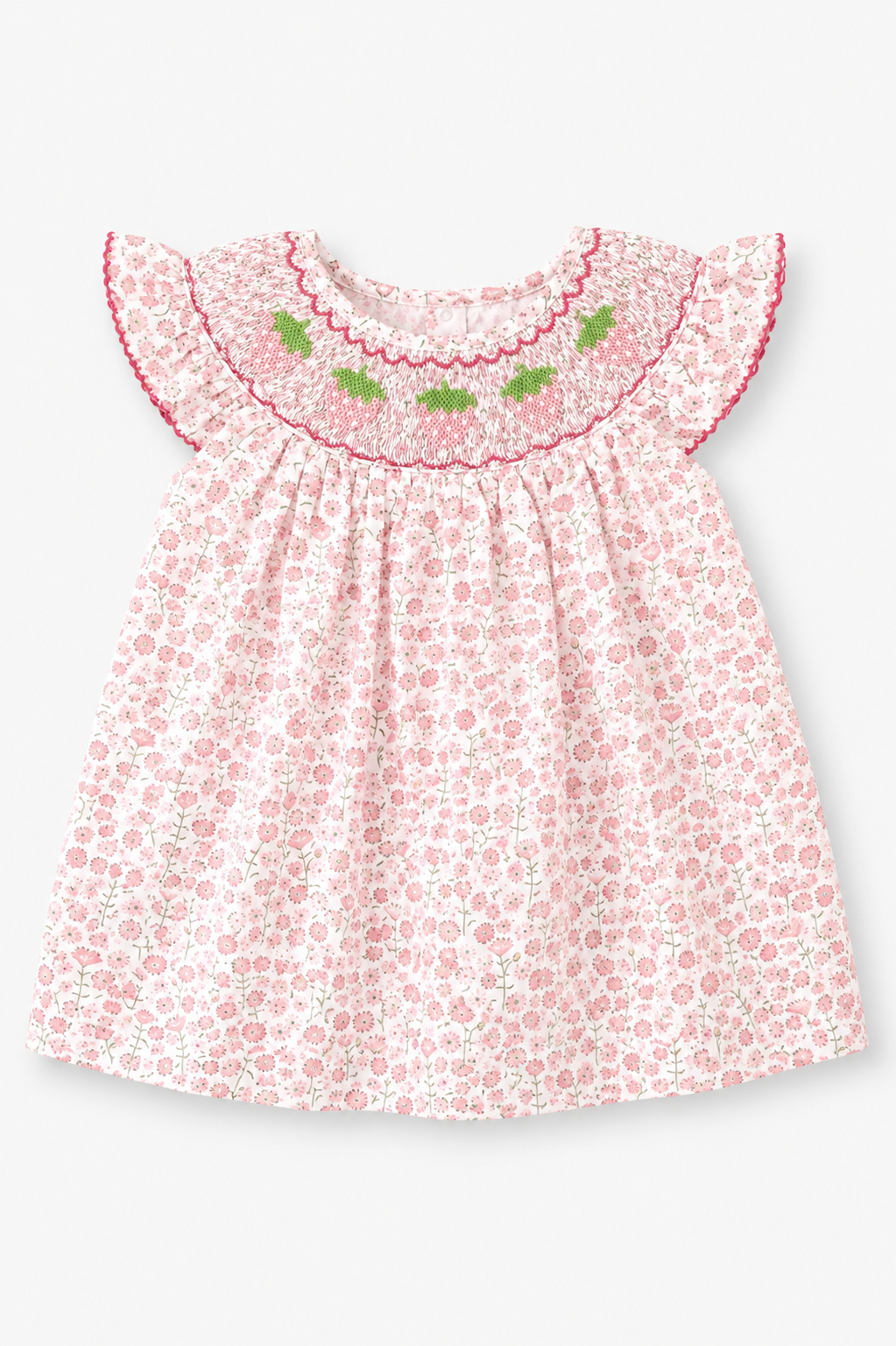 Strawberry Floral Dress