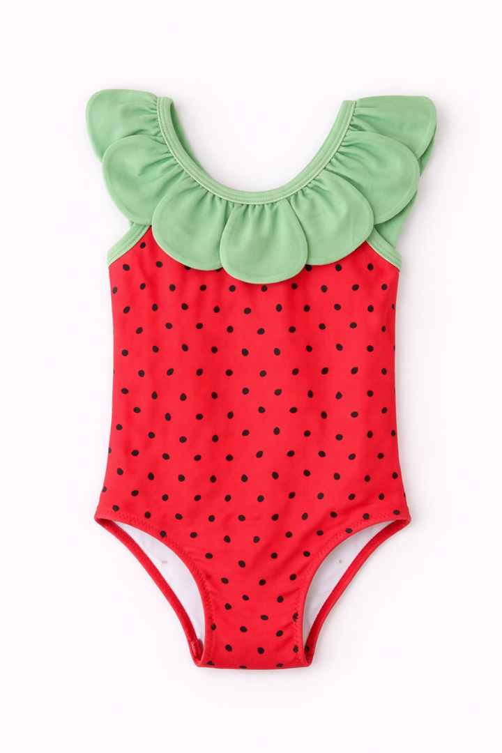 Sienna Watermelon Ruffle Swimsuit