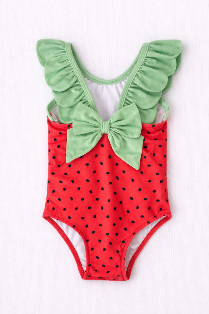 Sienna Watermelon Ruffle Swimsuit