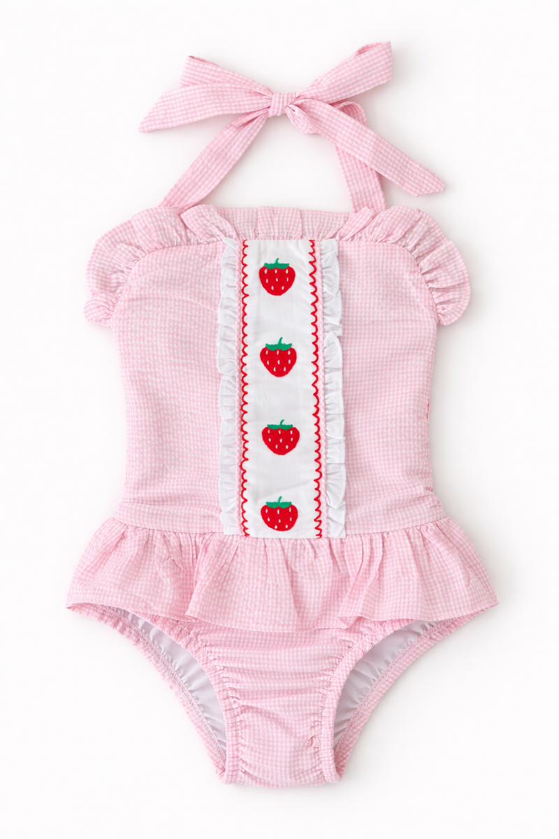 Sadie Strawberry Swimsuit