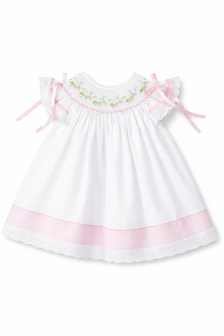 Bella Bow Strawberry Dress
