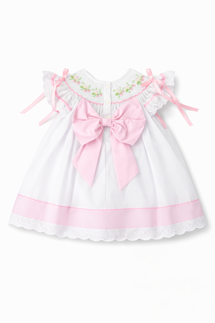 Bella Bow Strawberry Dress