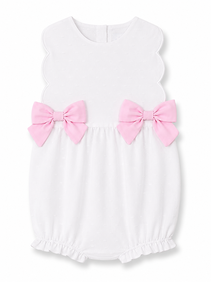 Swiss Dot Bella Bow Bubble
