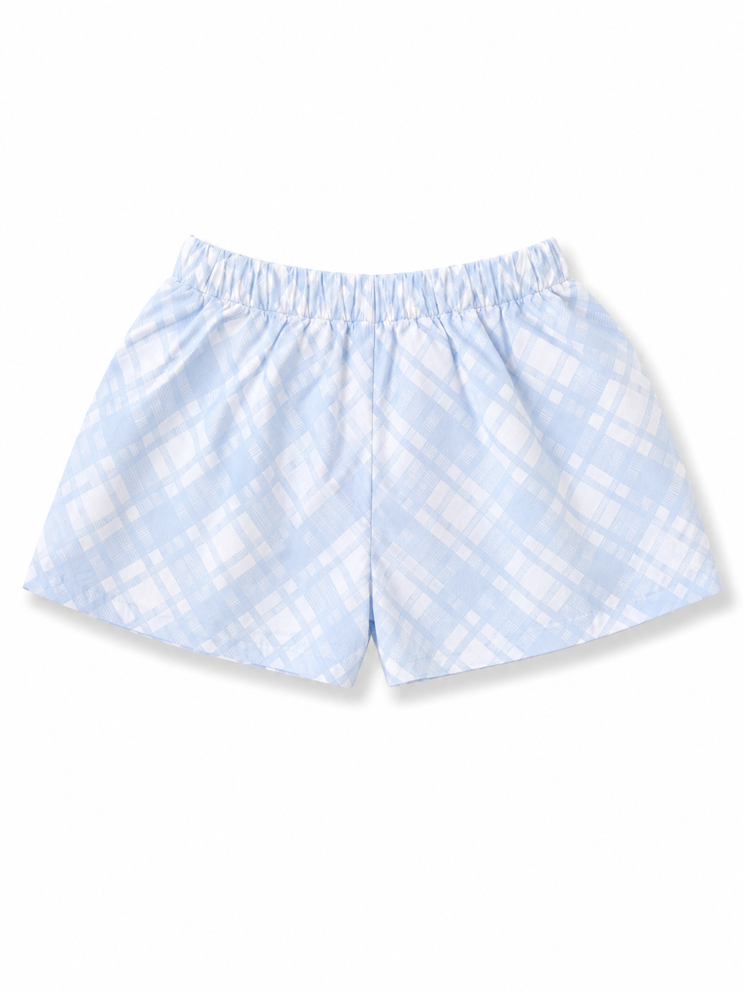 Plaid Shorts in Blue