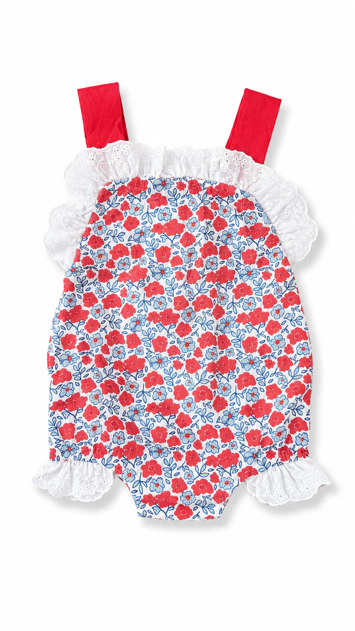 Madison Patriotic Floral Bubble