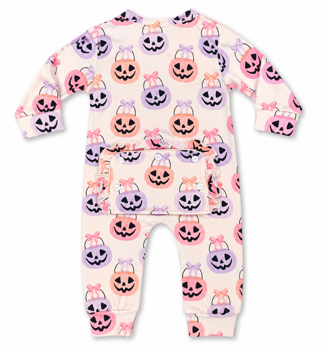 Trick or Treat Ruffle Footie