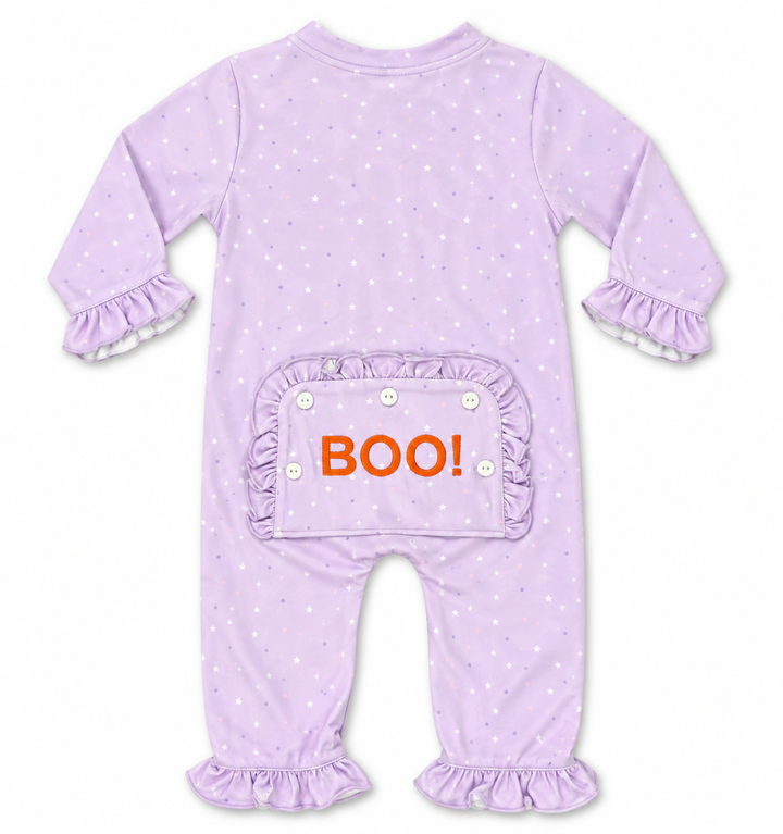 BOO Ruffle Footie