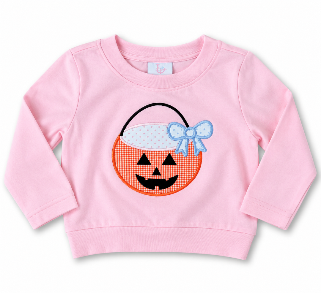 Jack-O-Lantern Top in Pink