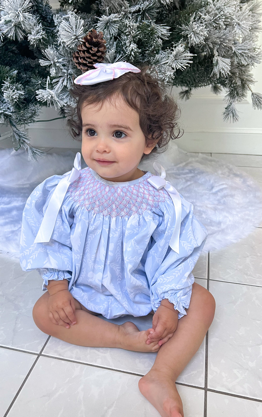 Anastasia Smocked Bubble