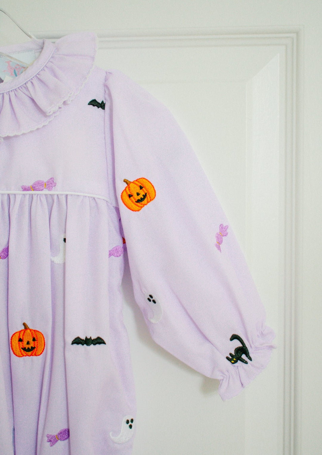 Sabrina Halloween Smocked Bubble