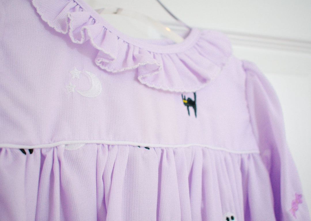 Sabrina Halloween Smocked Dress