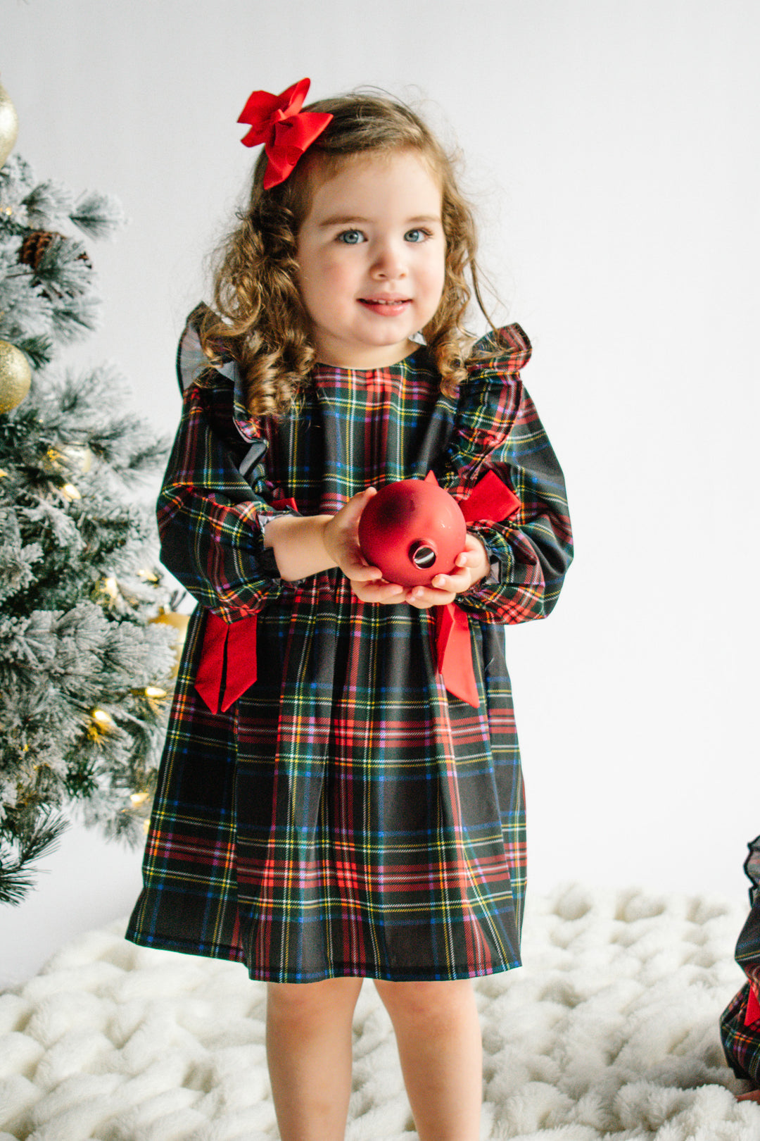 tartan winter dress Noralee Louella Dress