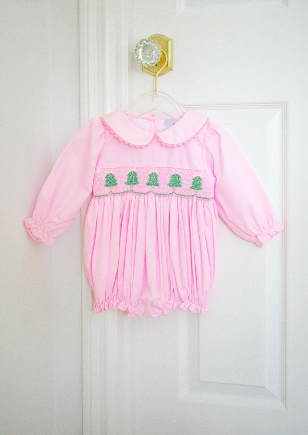 Eden Christmas Smocked Bubble