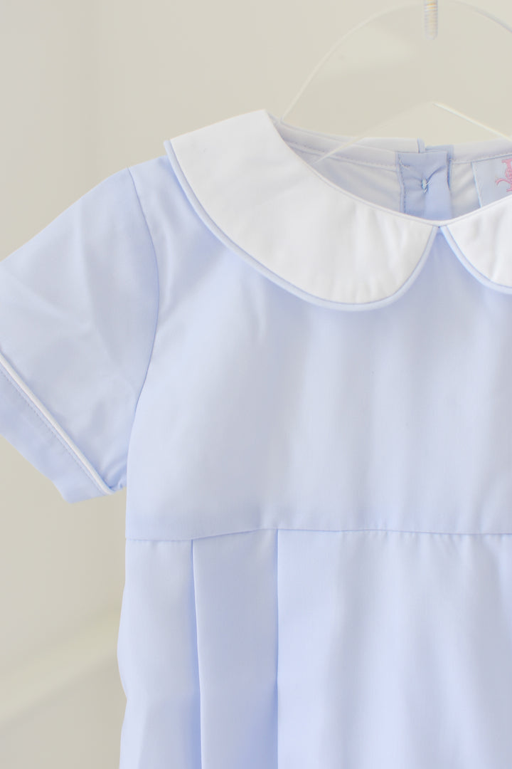 Blue Smocked Boy Bubble