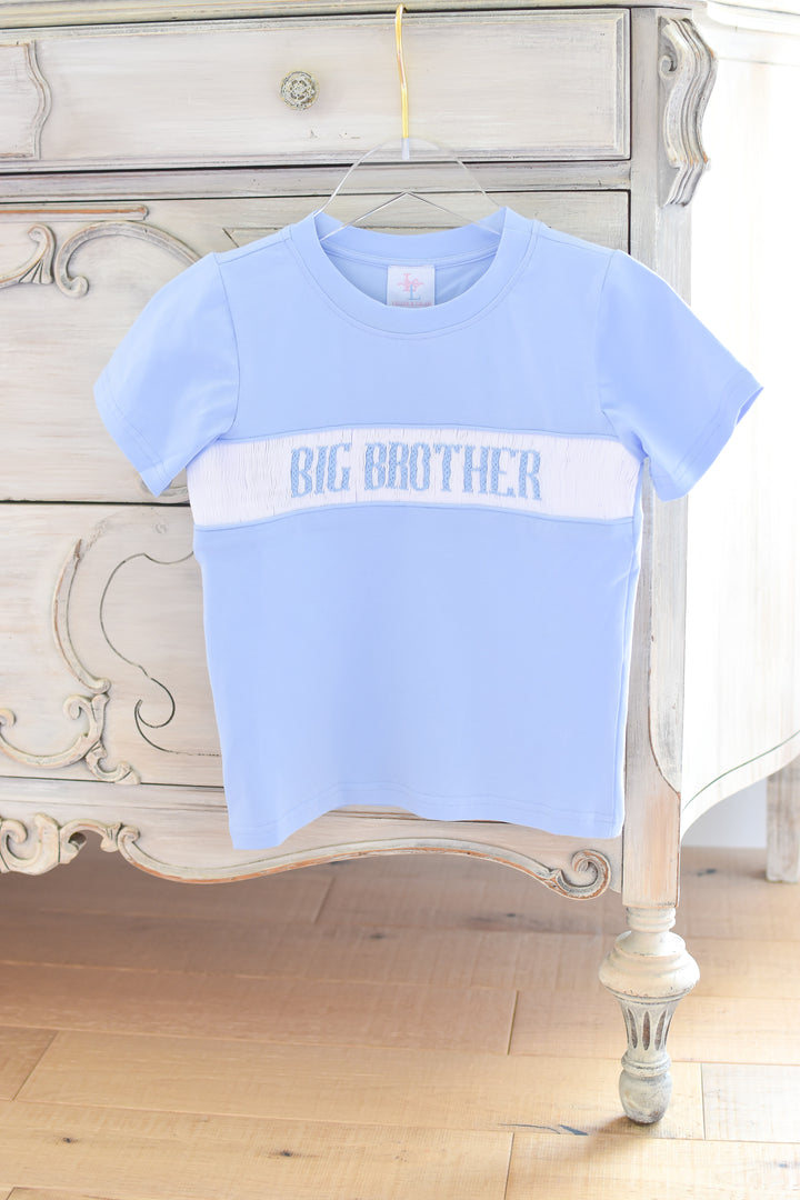 PRE-ORDER Big Brother Blue Smocked Shirt