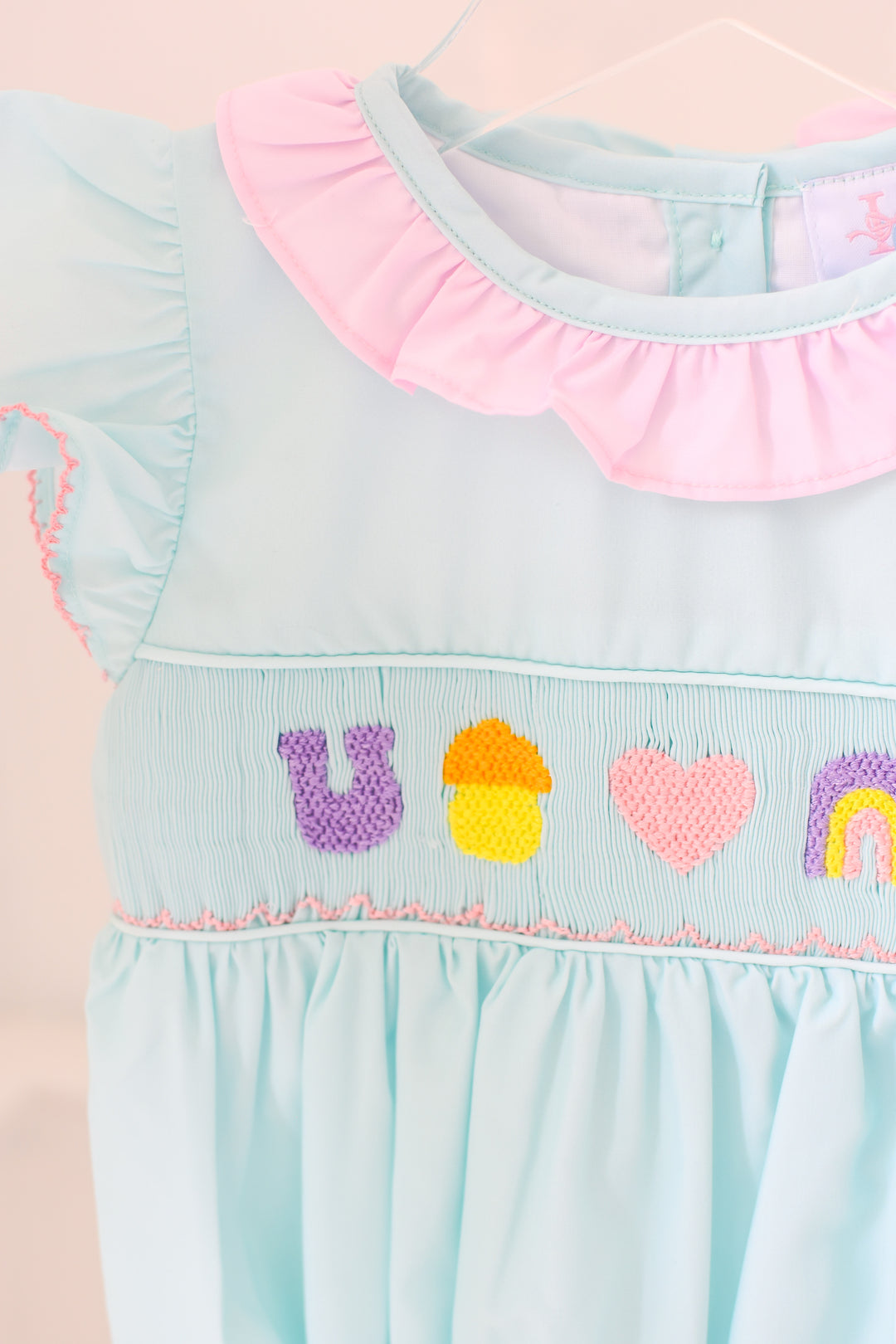 Lucky Charm Smocked Bubble