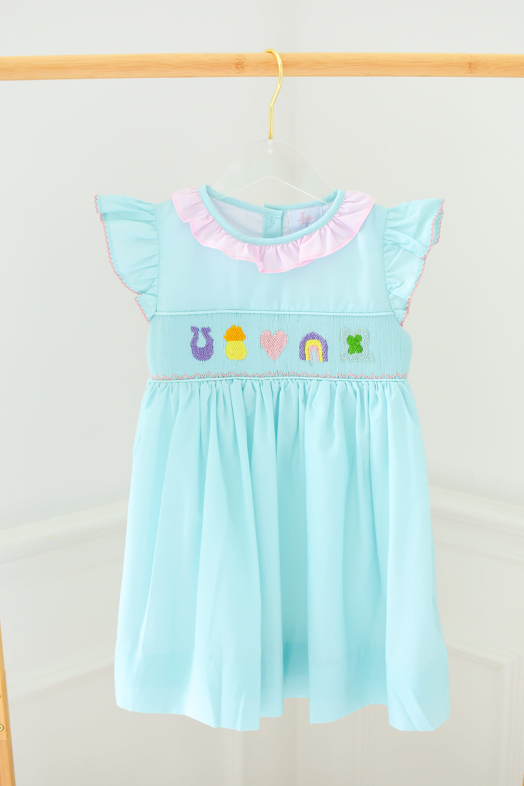 Lucky Charm Smocked Dress