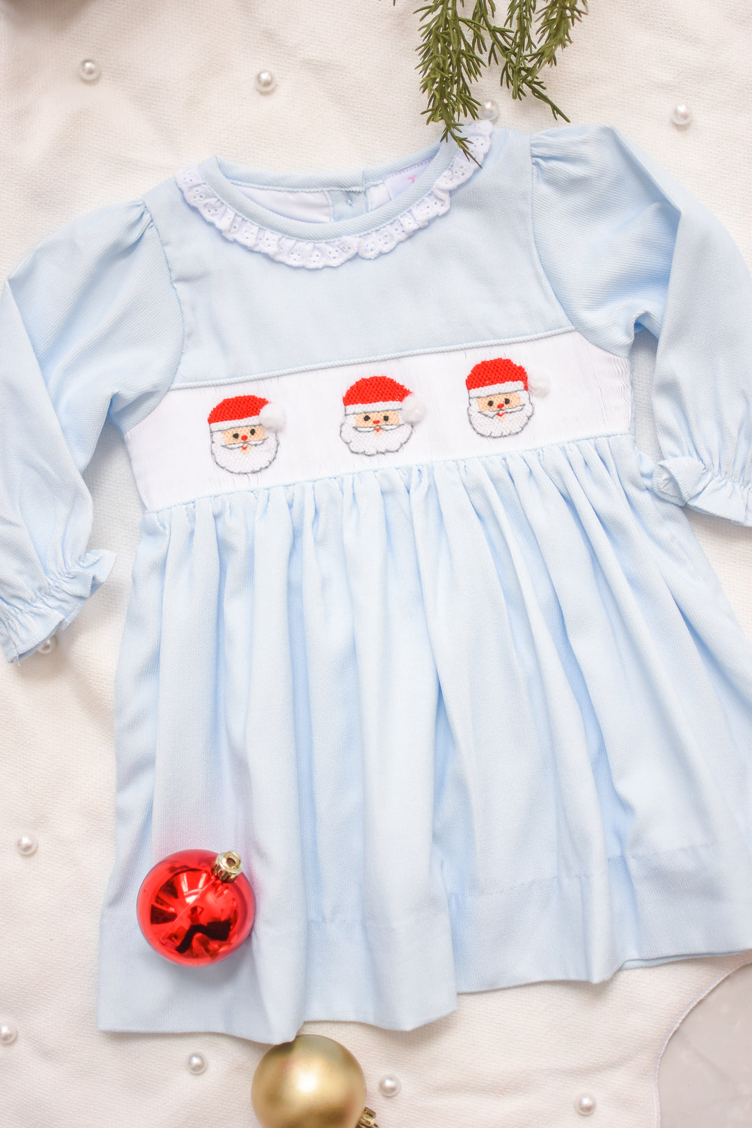 Pierre Noel Smocked Dress