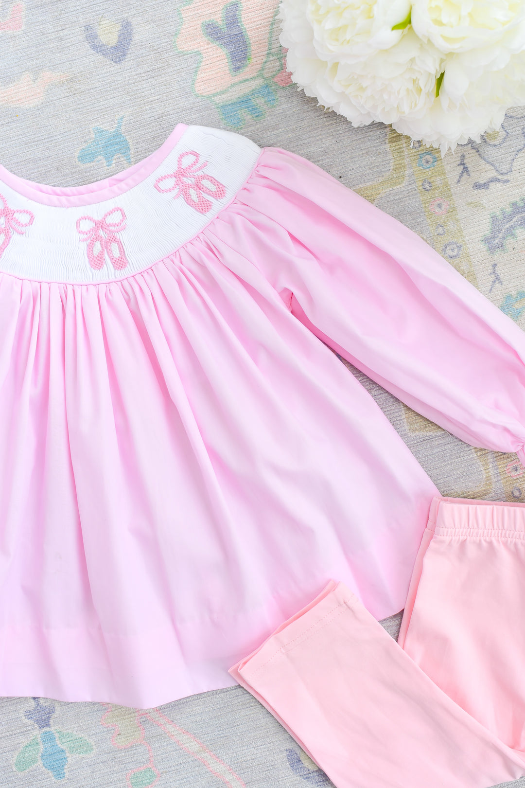 Ballet Smocked Legging Set