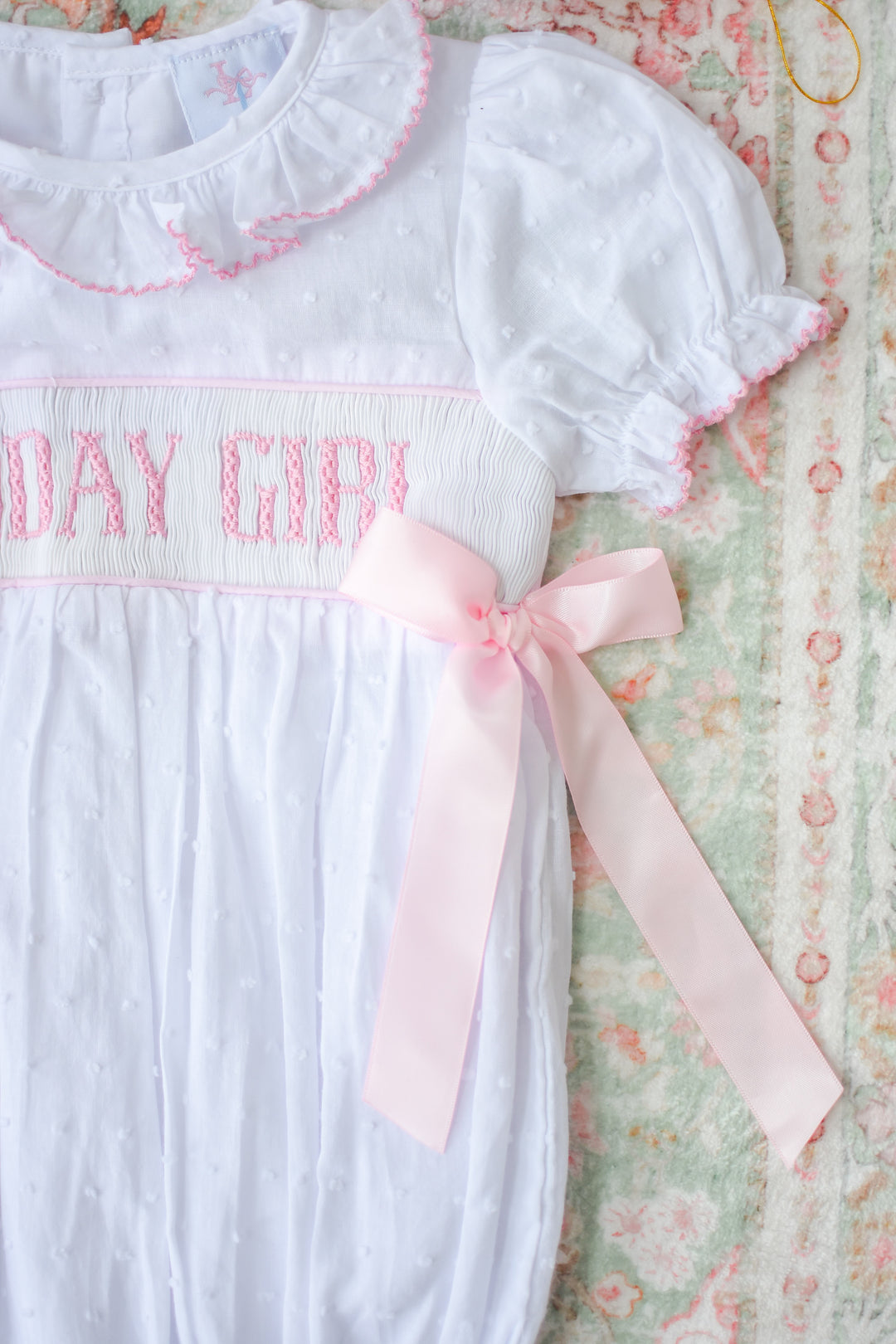 Pink Bow Birthday Bubble