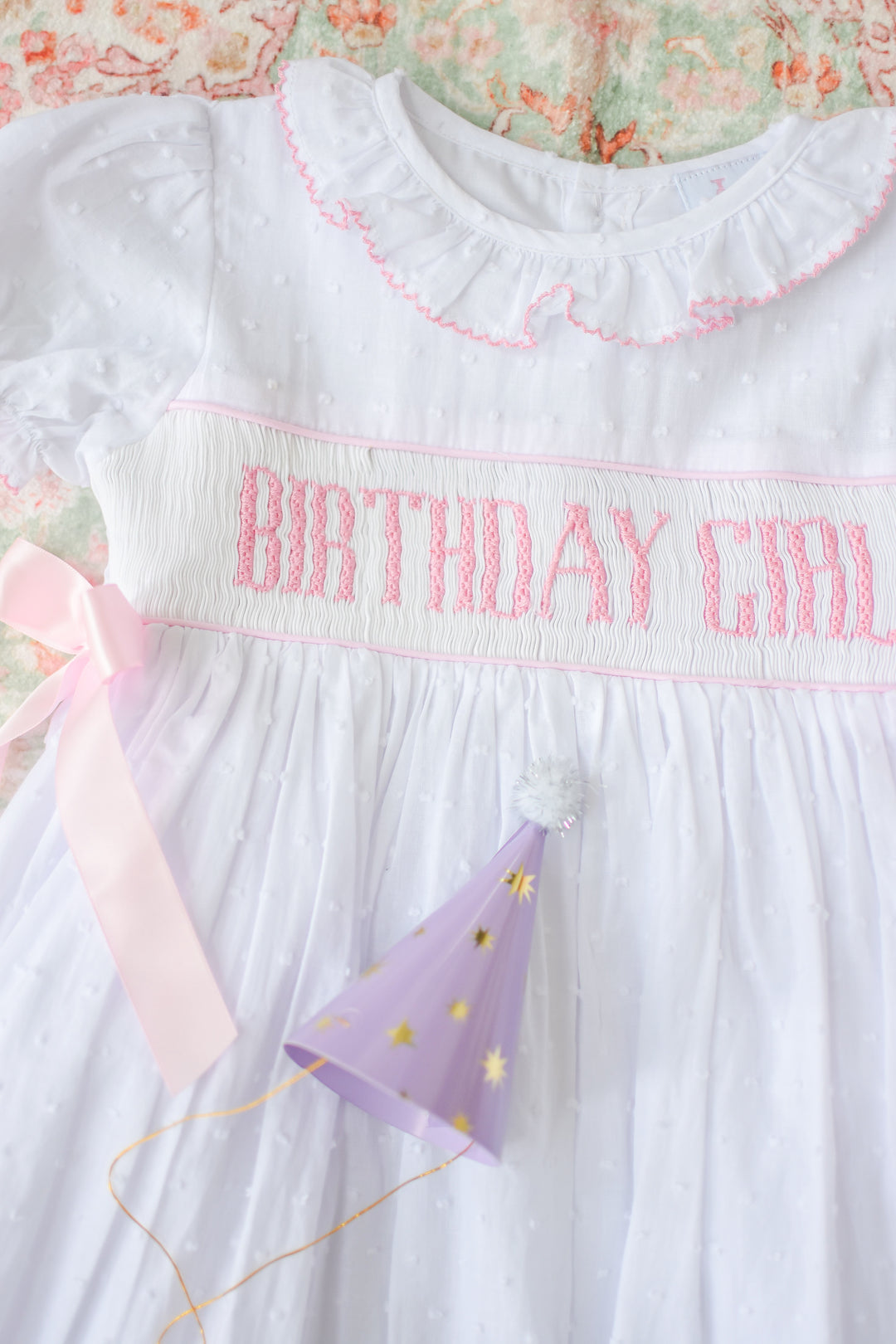 Pink Bow Birthday Dress