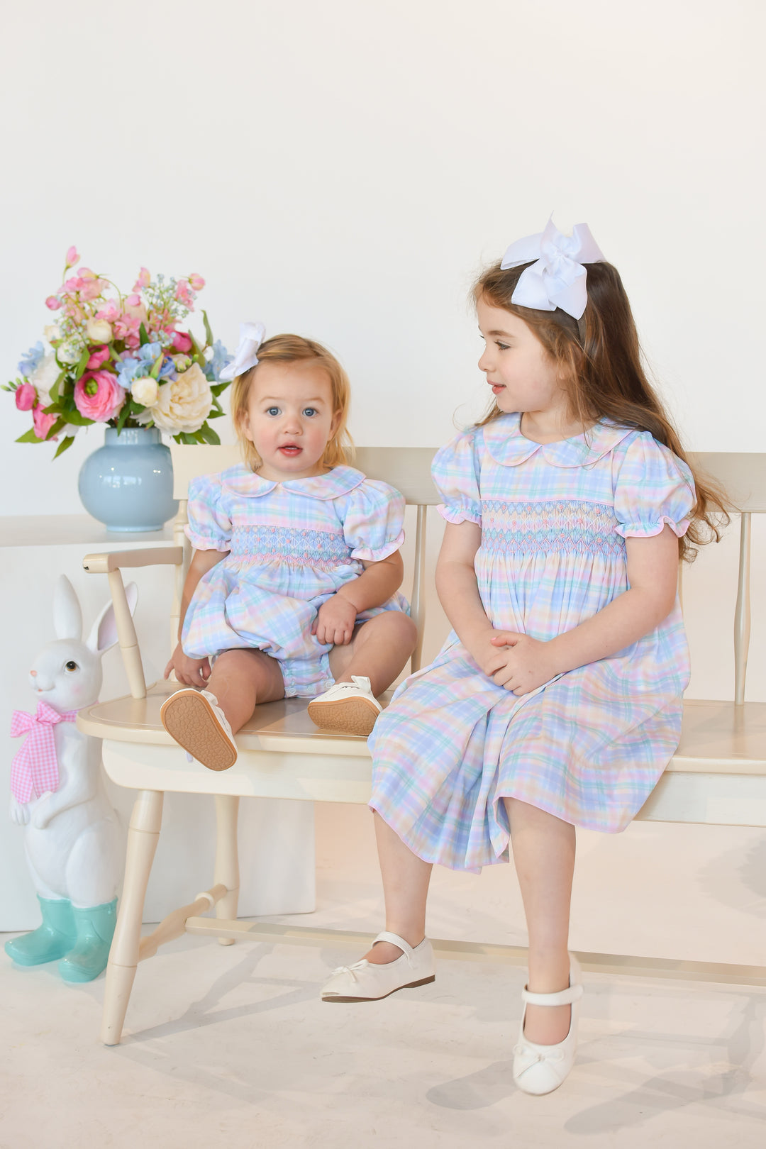 Easter Morning Smocked Dress