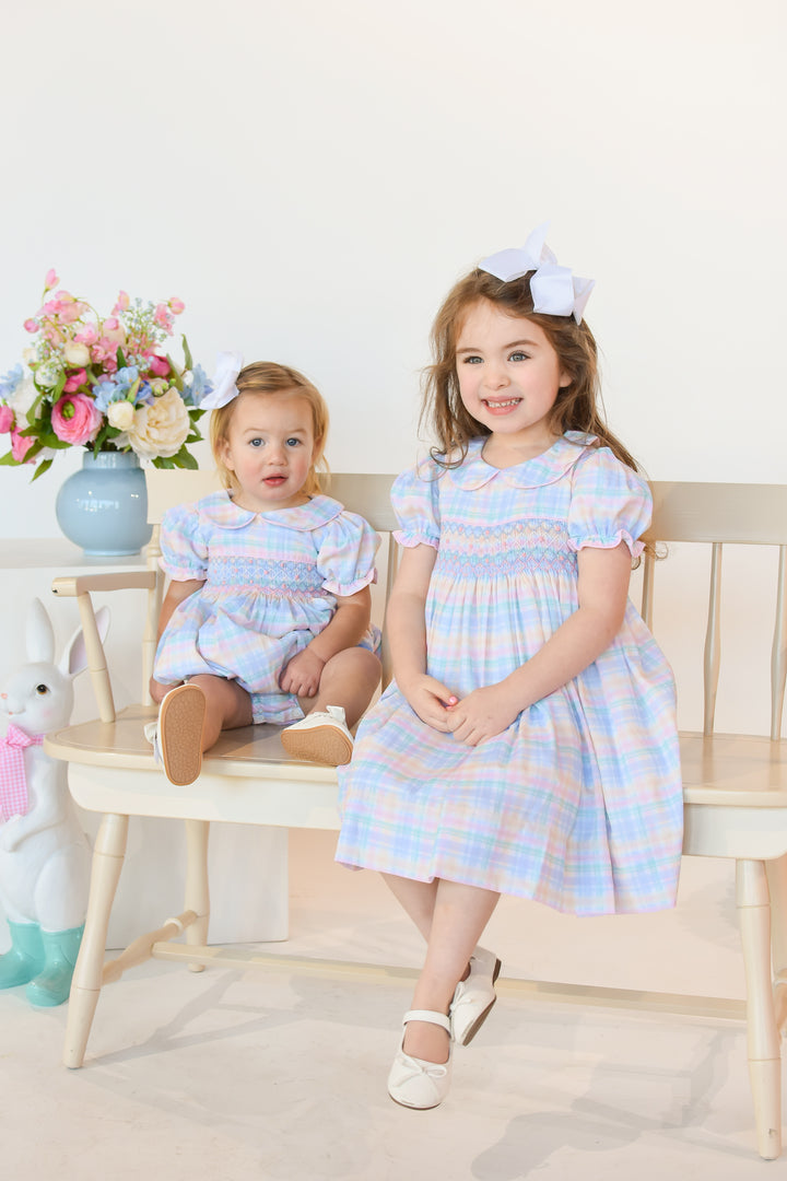 Easter Morning Smocked Dress
