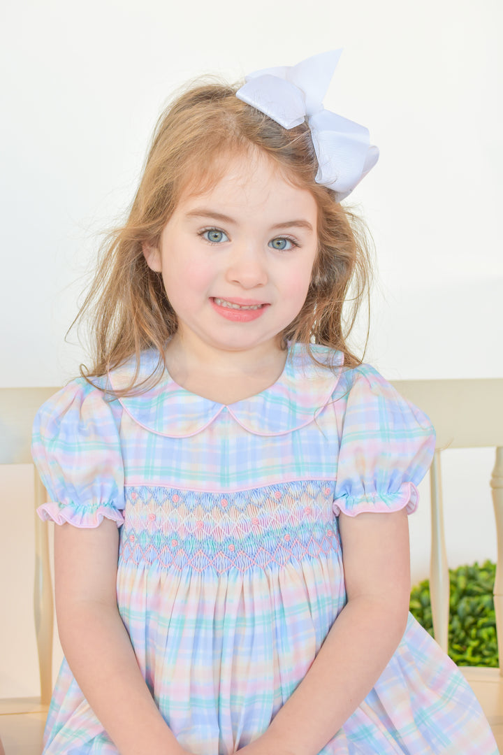 Easter Morning Smocked Dress