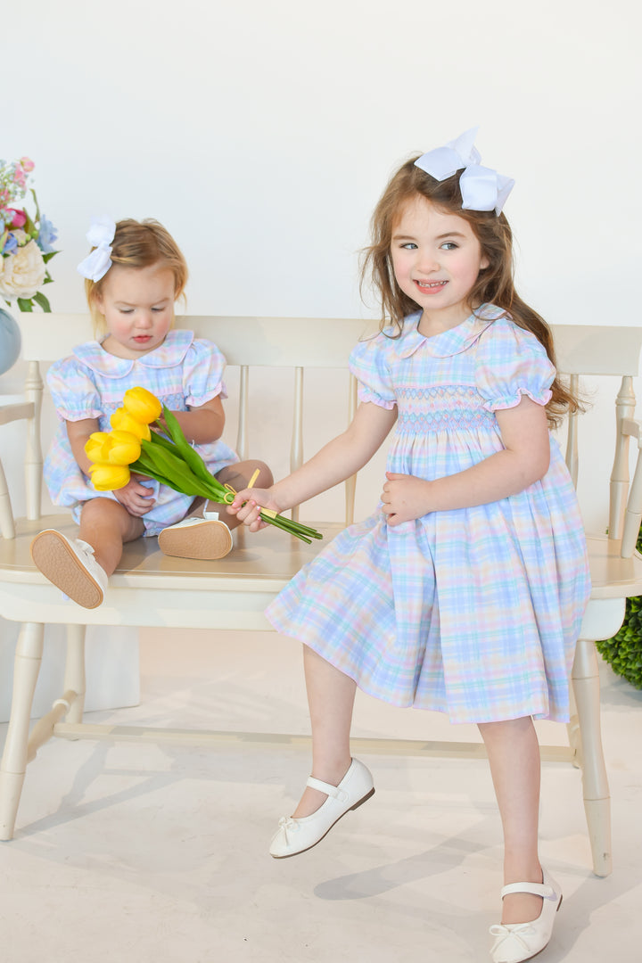 Easter Morning Smocked Dress
