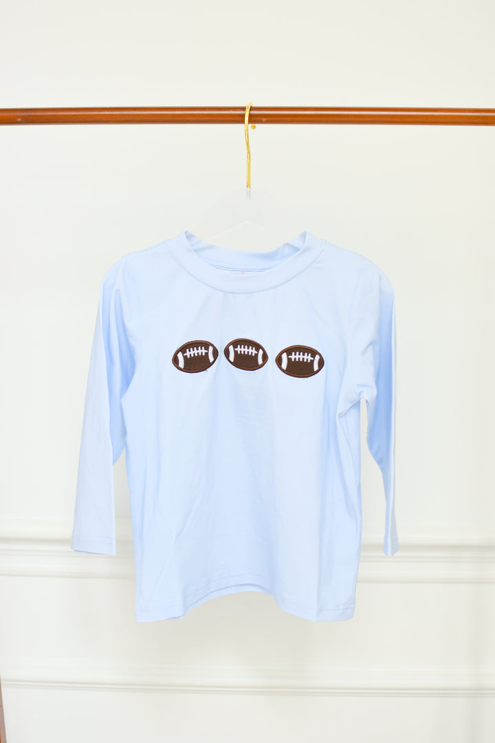 PRE-ORDER Boys Football Appliqué Long Sleeve Shirt