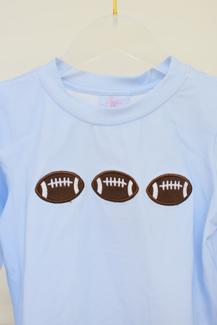 PRE-ORDER Boys Football Appliqué Long Sleeve Shirt
